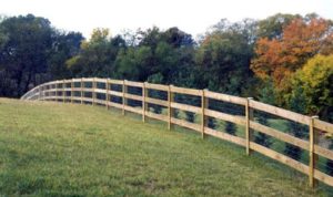 Paddock Fence with Wiring