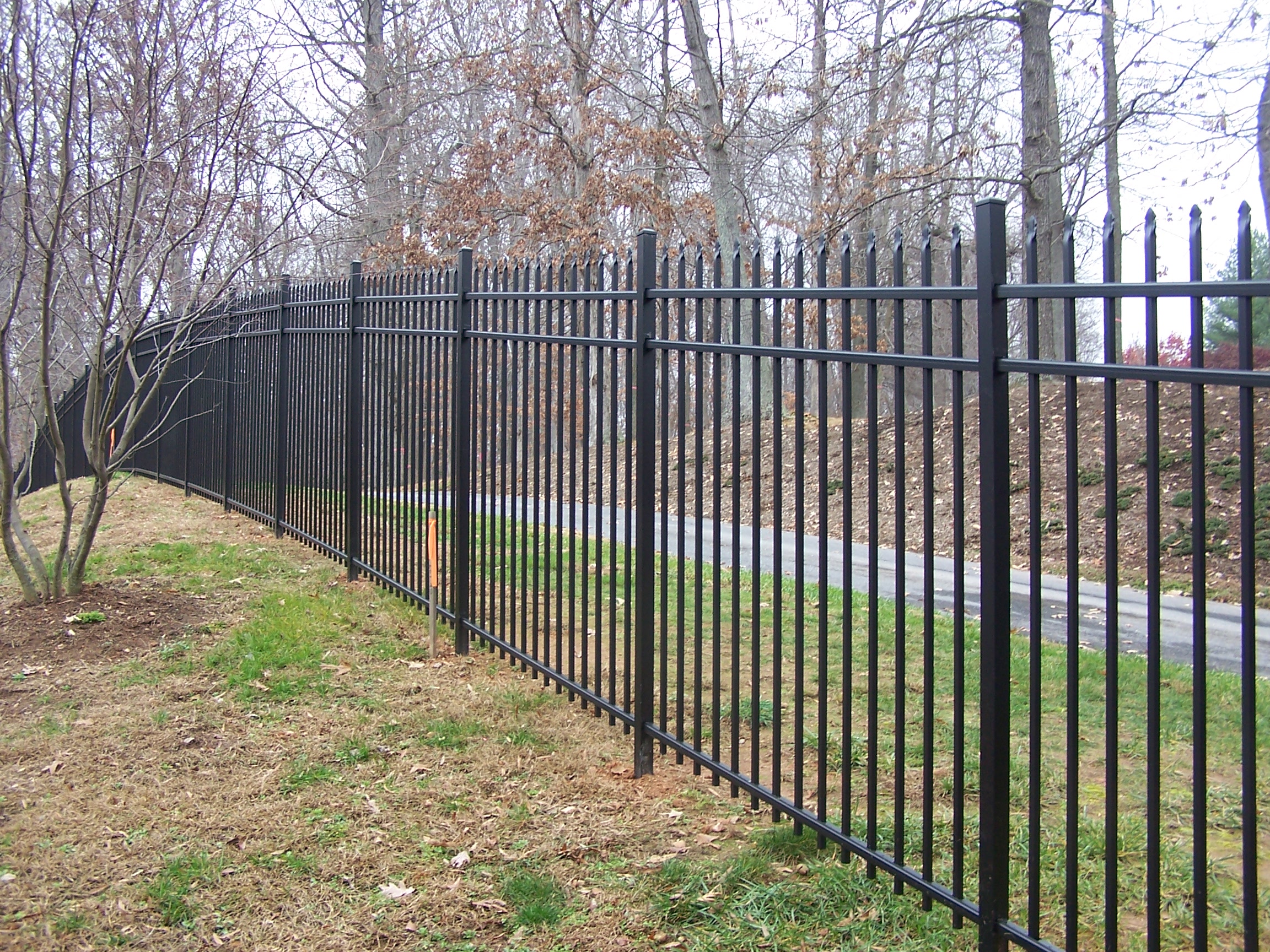 aluminum fence material